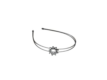 Bờm sắt gắn hoa đính đá (bịch: 12ks)