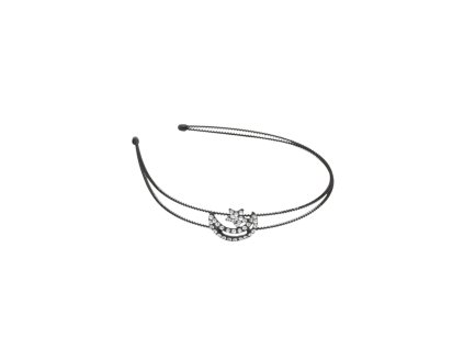 Bờm sắt gắn trăng sao đính đá (bịch: 12ks)