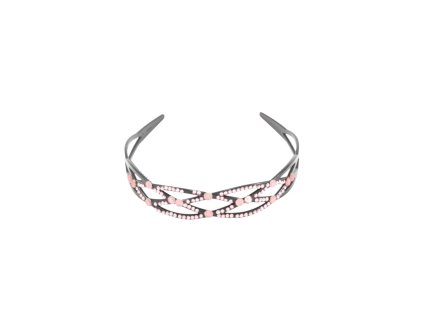 Bờm nhựa đính giả đá (bịch: 12ks mix 5 gam màu)