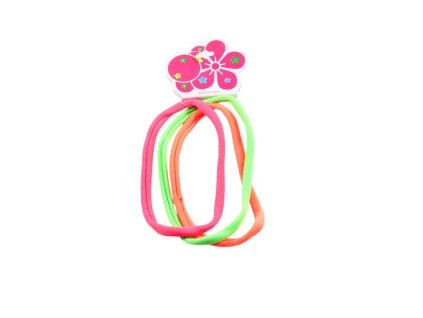 Bờm dây trơn màu quang vỉ giấy treo 3ks (bịch: 12 vỉ mix các gam màu)