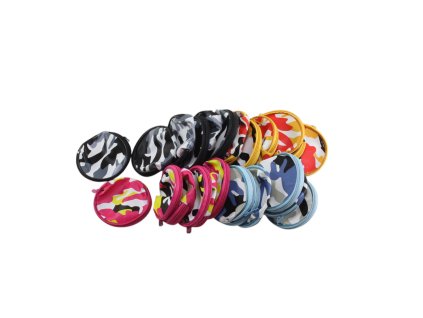 Ví đựng xu nhỏ khóa kéo rằn ri