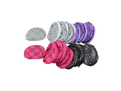 Ví đựng xu to khóa kéo hoa văn