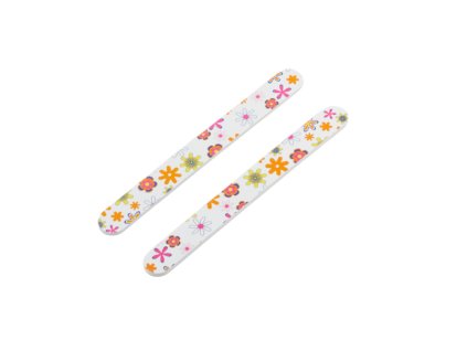 Giũa móng tay giấy TMT thẳng bộ 2 chiếc in hoa vỉ giấy treo (bịch: 24 bộ)