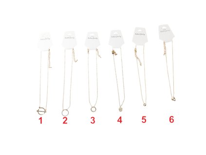 Vòng cổ mặt đính đá vàng