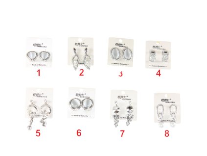 Hoa tai rời ocel đính đá