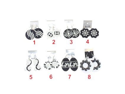 Hoa tai rời thẻ nhựa đính đá