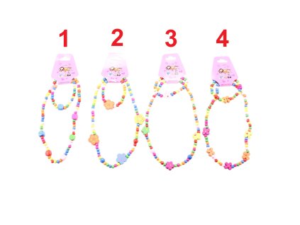 Bộ trang sức trẻ em vòng cổ + vòng tay