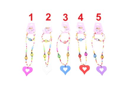 Bộ trang sức trẻ em vòng cổ + vòng tay