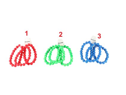 Vòng tay hạt silicon bộ 3 chiếc