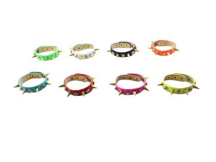 Vòng tay giả da đinh trong túi bóng treo (bịch: 12ks)