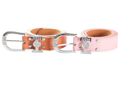 Dây lưng da nữ mặt đính đá