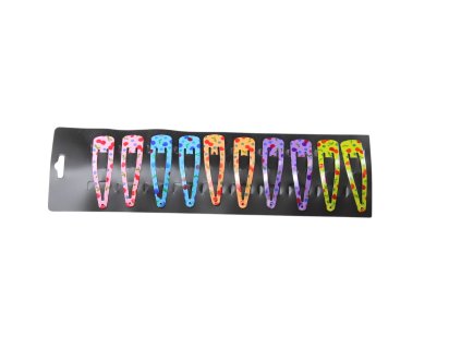 Cặp bật hoa 6cm bộ 10ks vỉ nhựa trong túi bóng treo (bịch: 12 vỉ)