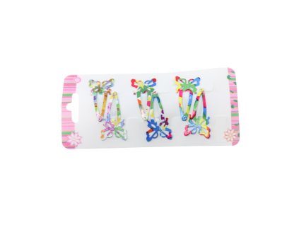 Cặp bật bướm bộ 6ks vỉ nhựa trong túi bóng treo (bịch: 12 vỉ)