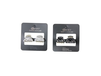 Cặp ngoạm nhựa mini bộ 2ks vỉ nhựa treo (bịch: 12 bộ)