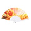 Quạt vải nan nhựa hoa hướng dương (bịch: 24ks)