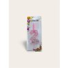 Nến số hình vương miện màu hồng dài 13cm