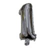 Bóng số sinh nhật 45cm màu bạc