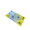Móc dán nhựa( phần móc treo bằng sắt), vỉ 2 cái