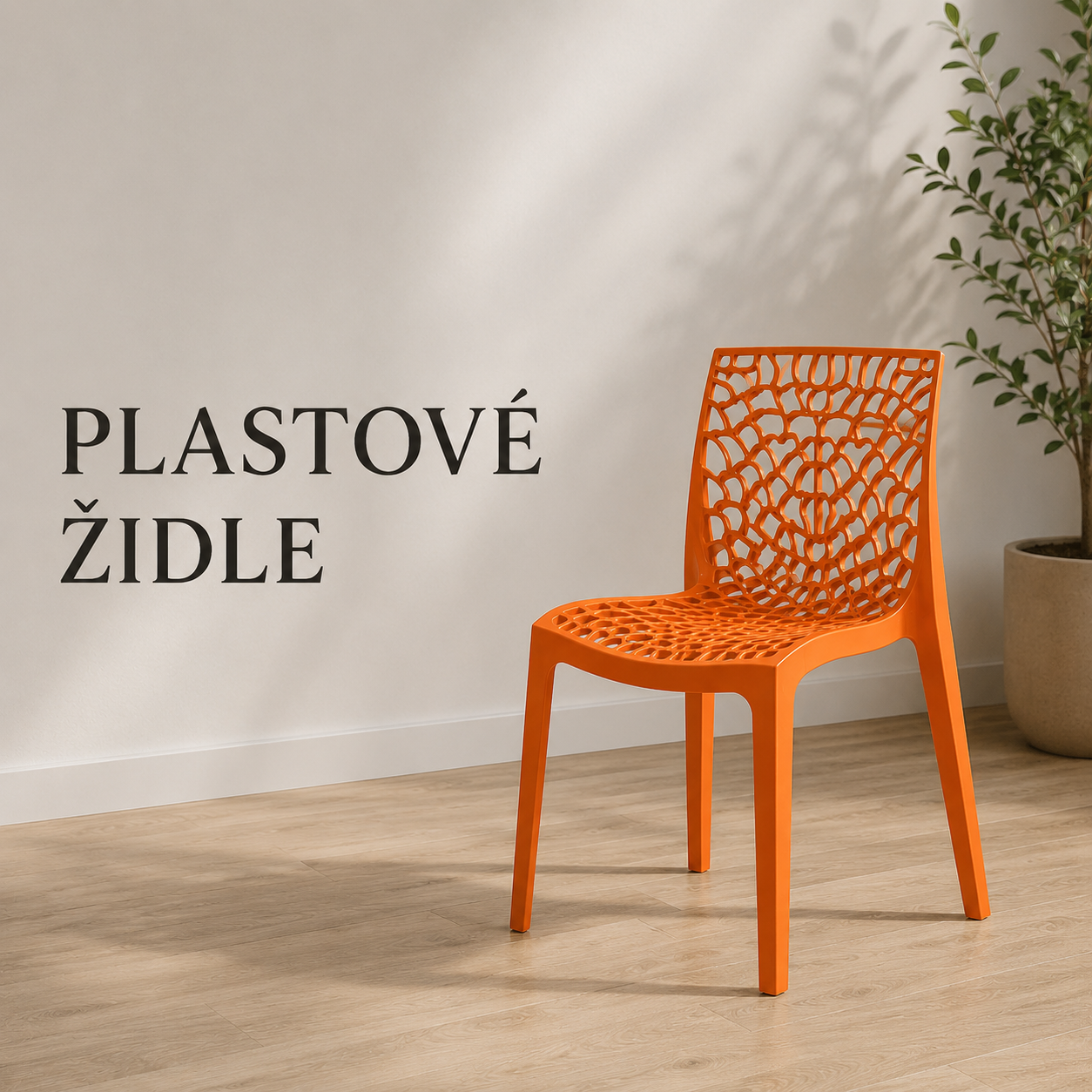 plastové židle