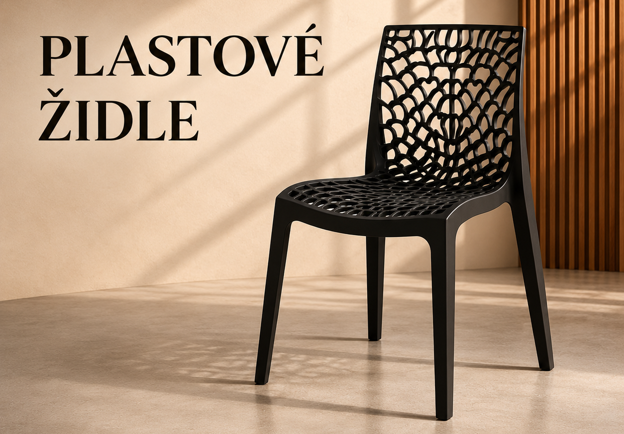 plastové židle