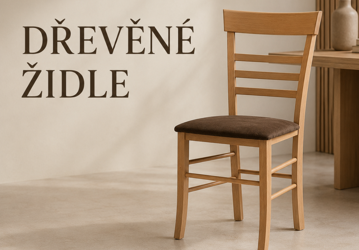 drevene zidle