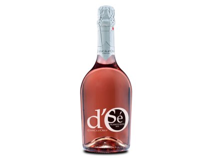 Prosecco doc Rose Brut Clear bottle (1)