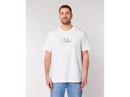 Unisex bílé tričko vel. L