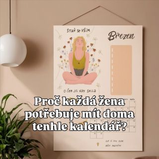 Kalendar Na ceste k sobe 2026 ✨ Dalsi muj 💓 projekt s velkym presahem pro zeny, ktere samy sebe maji az na poslednim...