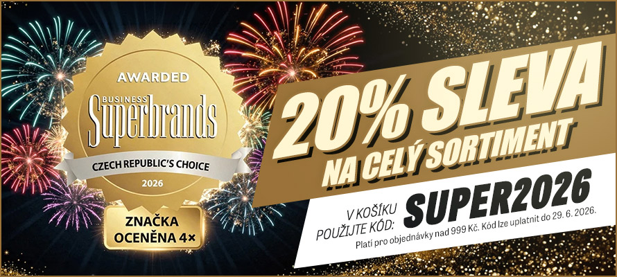 20% na celý sortiment