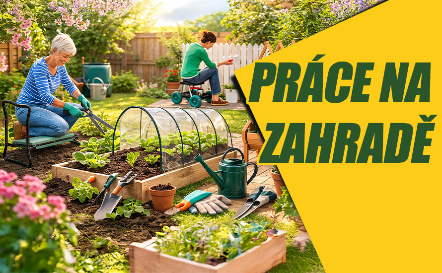 Práce na zahradě