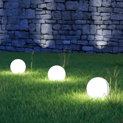 LED Solární Koule, Ø 20 cm