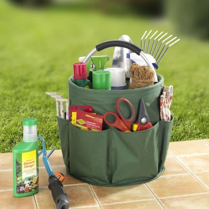 Organizér na pomůcky, zelený, 16 l