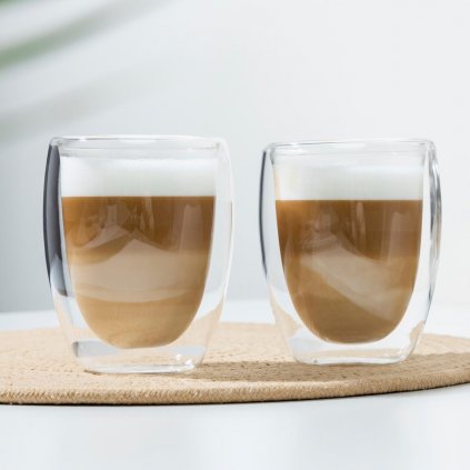 Dvoustěnné sklenice Latte Macchiato, 350 ml, 2 ks