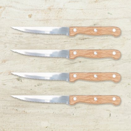Sada steakových nožů, 4 ks