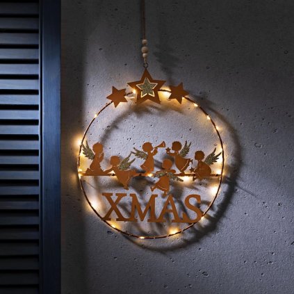 LED závěsná dekorace Andělské děti