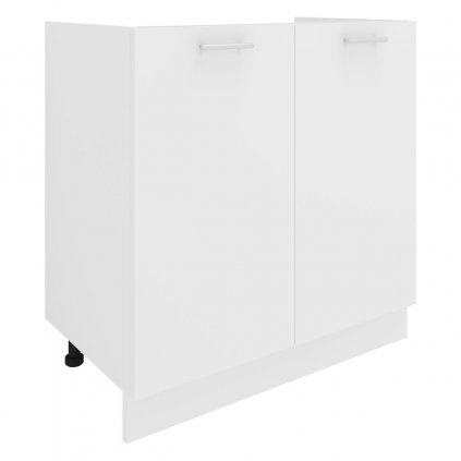 Kuchyňská skříňka Esilo pod dřez, 80 cm, bílá