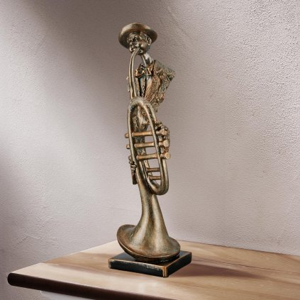Soška Profesionální trumpetista