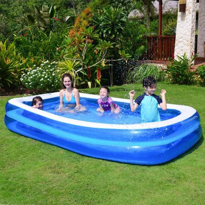 Nafukovací bazén rodinný, 262 × 175 × 51 cm