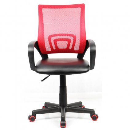 Kancelářská židle Offal, černo červená