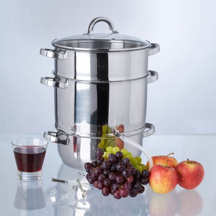 Odšťavňovací hrnec, nerezový, 5 l