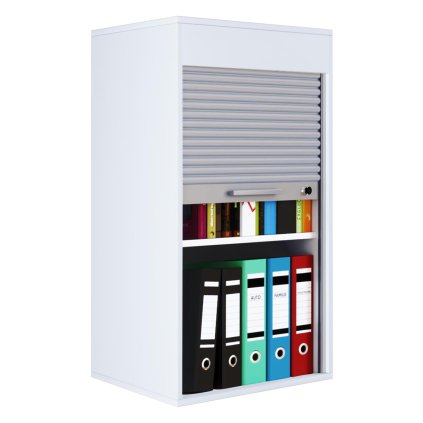 Kancelářská skříň Aktos L, bílá