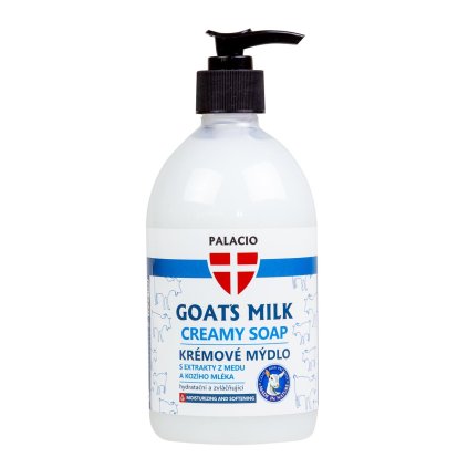 Kozí mléko tekuté mýdlo s pumpičkou