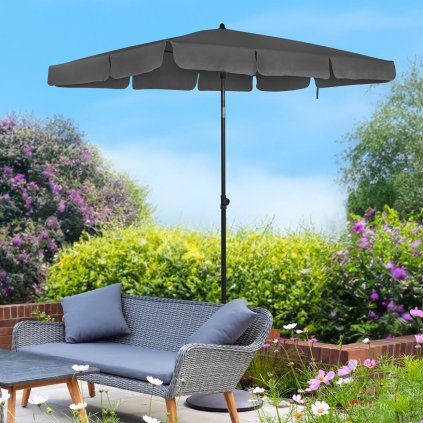 Slunečník UV50+ 140 x 180 cm, černý