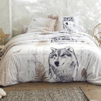 Flanelové povlečení Arctic, 140 x 200 cm