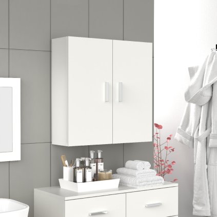 VCM Nástěnná skříňka „Zalo“, bílá