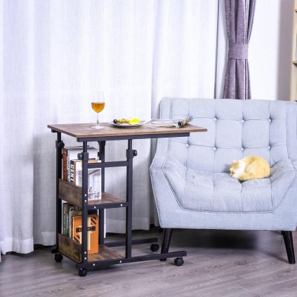 Odkládací stolek s kolečky