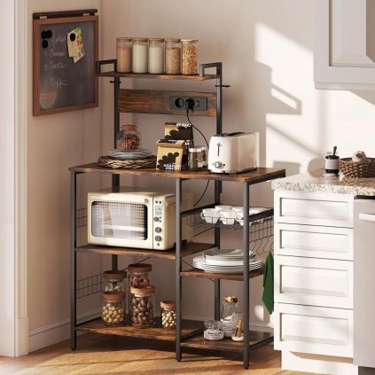 Kuchyňský regál se zásuvkou