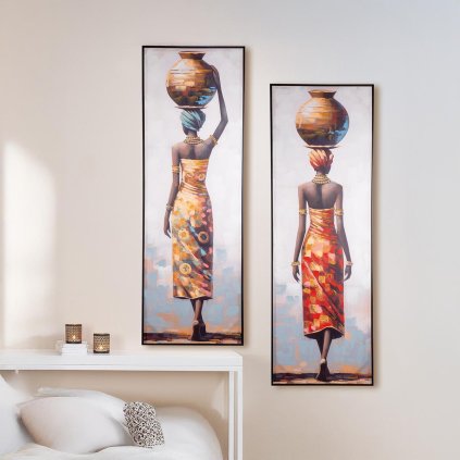 Obrazy Makeda, sada 2 ks