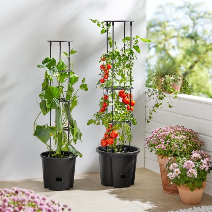 Květináč na rajčata s oporou, velký