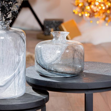 Skleněná váza Fumo, 18,5 cm